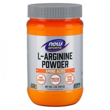 Л-Аргинин x454 грама, Now Foods