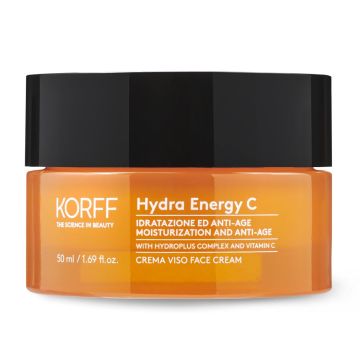 Korff Hydra Energy C Богат хидратиращ крем с Хидроплюс комплекс за нормална и комбинирана кожа х50 мл