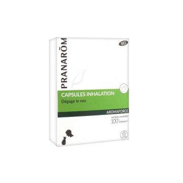Aromaforce Инхалационни капсули за прочистване на носа х15 броя Pranarom