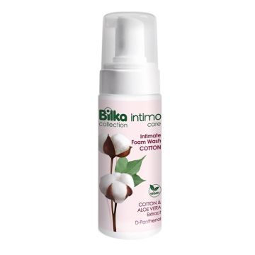 Bilka Intimo Care Cotton Интимна измиваща пяна с екстракт от памук x140 мл