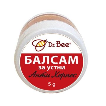 Dr. Bee Балсам за устни Анти Херпес х5 грама