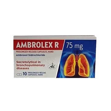 Амбролекс Р 75 mg х10 твърди капсули Aliud Pharma