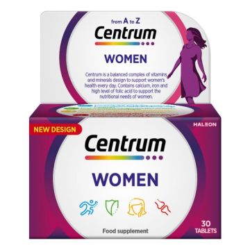 Centrum Women A-Z Витамини и минерали за жени х30 таблетки