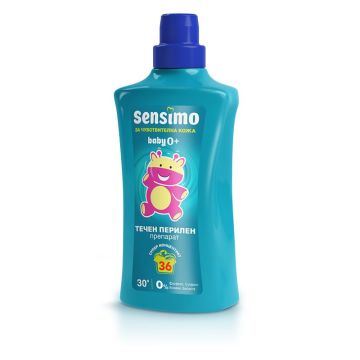 Sensimo Baby Течен перилен препарат за бебета x0.900 л, 36 пранета