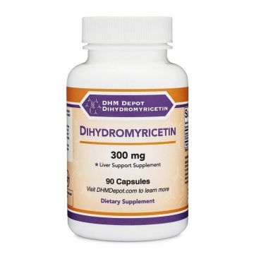 Дихидромирицетин подкрепа при алкохолно натоварване 300 mg х90 капсули Double Wood