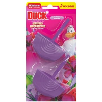 Duck Hibiscus Hyperspace Ароматизатор за тоалетна чиния x2 броя