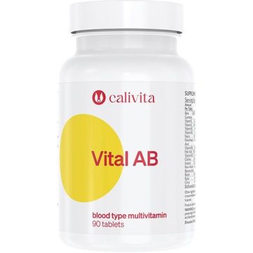 Vital AB Мултивитамини за кръвна група AB х90 таблетки Calivita