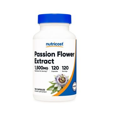 Пасифлора 375 mg х 120 капсули Nutricost