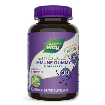 Sambucus Gummies за деца с черен бъз х60 желирани таблетки Nature's Way