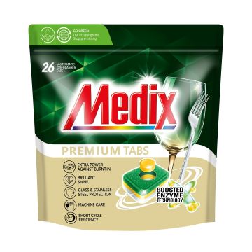 Medix Premium Таблетки за съдомиялна машина x26 броя
