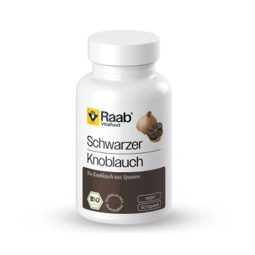 Био черен чесън за нормална функция на сърцето x50 капсули Raab Vitalfood