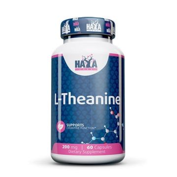 L-теанин 200 mg х60 капсули Haya Labs