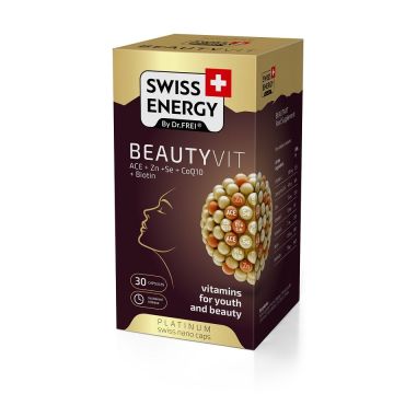 Beautyvit Витамини за красота х30 капсули Swiss Energy