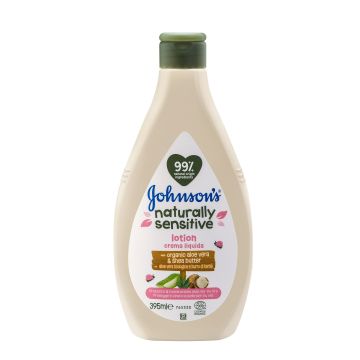 Johnson's Naturally Sensitive Лосион за тяло x395 мл