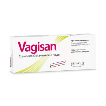 Vagisan Cremolum Овлажняващи овули х16 вагинални овули