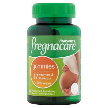 Pregnacare Gummies по време на бременността х60 дъвчащи таблетки VitaBiotics