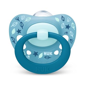Nuk Signature Залъгалка силикон за деца от 6 до 18 месеца