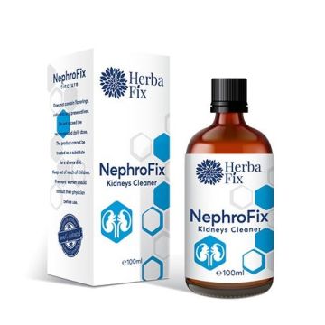 Nephrofix При камъни в бъбреците и бъбречни кризи х100 мл Herbafix