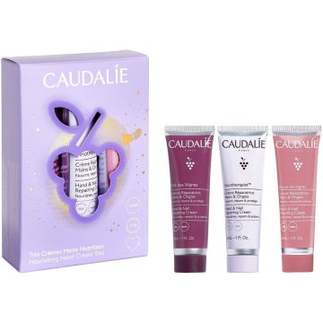 Caudallie Комплект за ръце Nourishing Hand Cream Trio