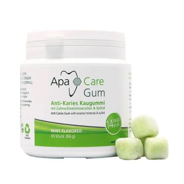 ApaCare Дъвки Антикариес, без захар х45 броя