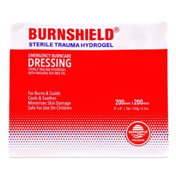 Burnshield Hydrogel Превръзка при изгаряния 20х20 см х1 брой