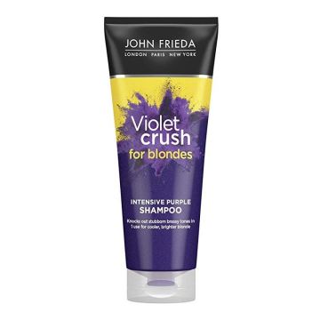 John Frieda Violet Crush Intense Виолетов шампоан за руса коса против жълтеникави оттенъци x250 мл