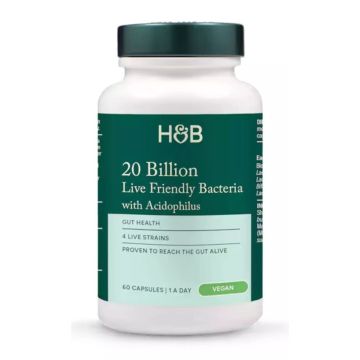 Пробиотик с Ацидофилус 20млрд х60 капсули Holland and Barrett