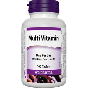 Мултивитамини х100 таблетки Webber Naturals