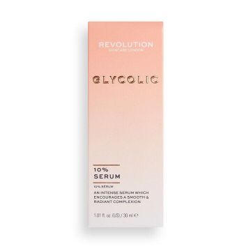 Revolution Skincare 10% Glycolic Ексфолиращ серум за лице с гликолова киселина x30 мл
