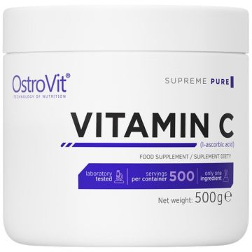 Витамин С на прах х500 г Ostrovit