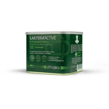Laktera Active Пробиотик от воден произход за имунната система, чревния баланс и източник на дълголетие х250 г