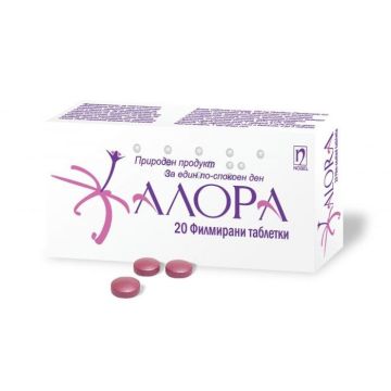 Алора при безсъние и тревожност х20 таблетки Nobel Pharma