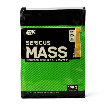 Serious Mass Гейнър Банан х5,44 кг Optimum Nutrition