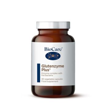 Glutenzyme Plus Глутензим Плюс x30 веган капсули, Biocare