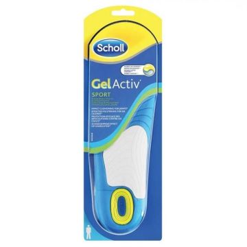 Scholl Gel Activ Стелки за спорт - мъжки х2 броя
