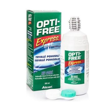 Opti Free Express Разтовор за контактни лещи х355 мл Alcon