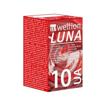 Wellion Luna Тест ленти за пикочна киселина х10 броя