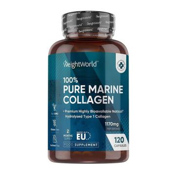 Морски колаген, тип I х120 капсули Weight World