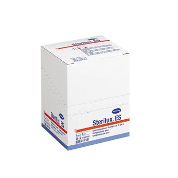 Hartmann Sterilux ES Стерилен марлен компрес 5x5см x (25х2) броя