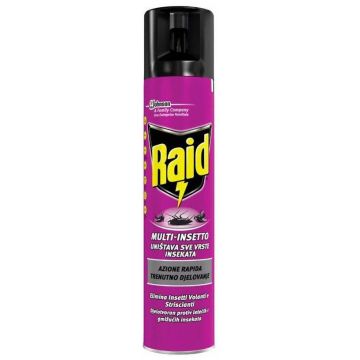 Raid Multi-Insect Универсален аерозол срещу насекоми x400 мл