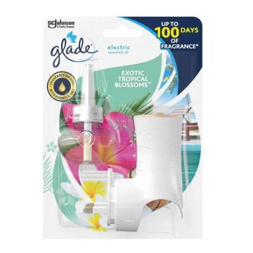 Glade Exotic Tropical Blossoms Електрически ароматизатор x20 мл