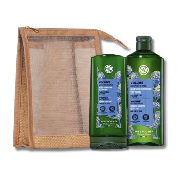 Yves Rocher Hair 23 Комплект за обем за тънка коса с несесер
