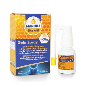 Спрей за гърло с мед от Манука х20 мл Manuka Benefit