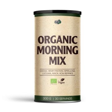 Organic Morning Mix за повишаване на енергията сутрин х300 г Pure Nutrition