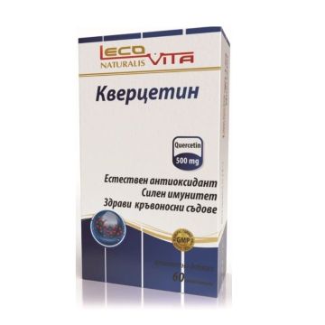 Кверцетин х60 веган капсули LecoVita