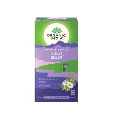 Tulsi Sleep за спокоен и пълноценен сън х18 филтърни торбички Organic India