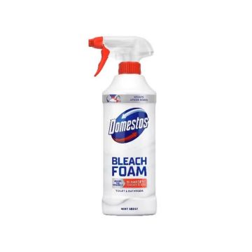 Domestos Bleach Foam Спрей-пяна за баня и тоалетна х435 мл
