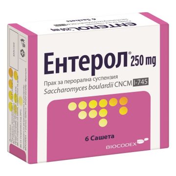 Ентерол 250 мг x6 сашета Biocodex
