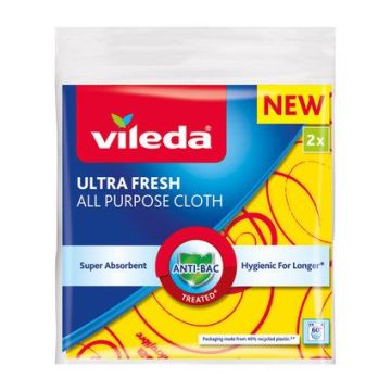 Vileda Ultra Fresh Универсална кърпа х2 броя