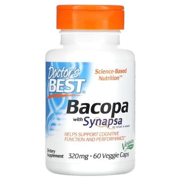 Бакопа и Синапса за добра памет х60 капсули Doctor's Best